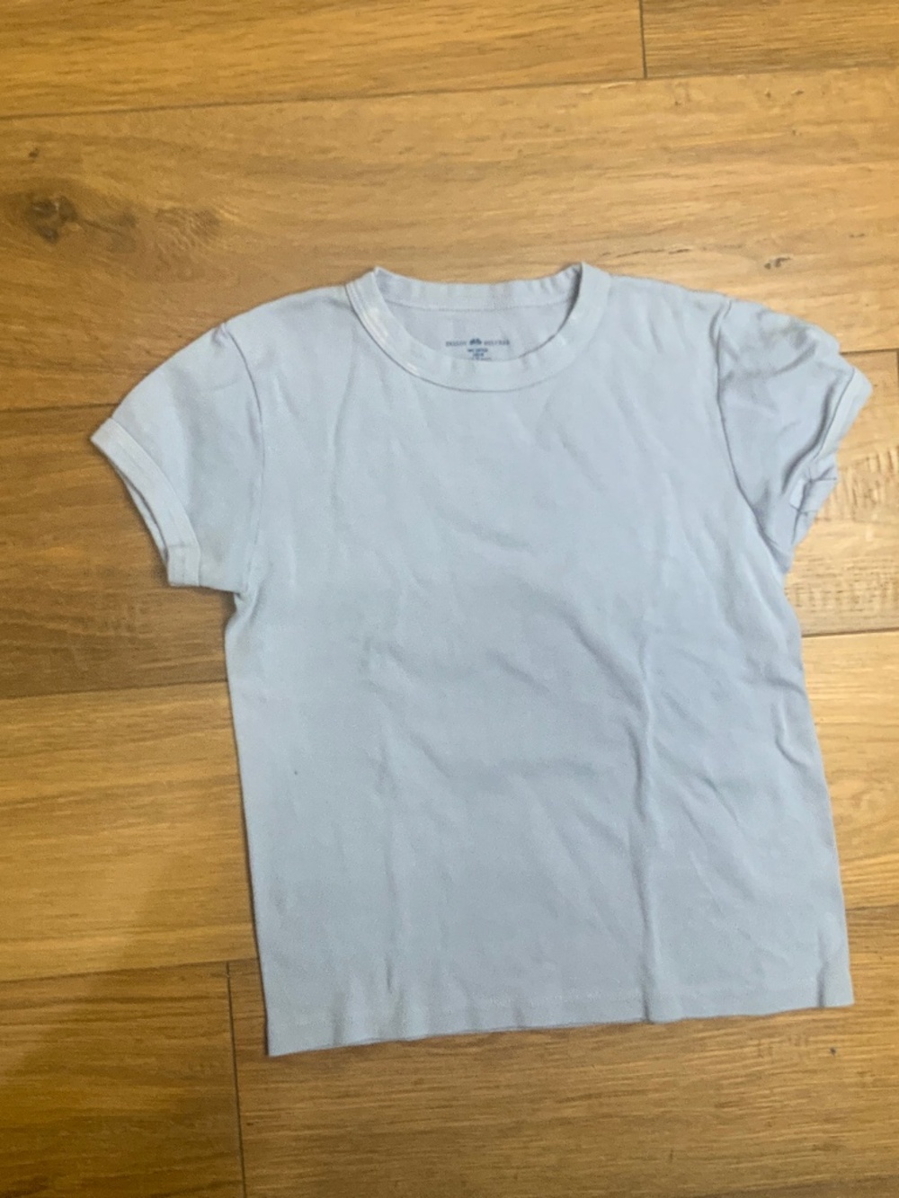 Brandy Melville Pale Blue Short-Sleeved T-Shirt
